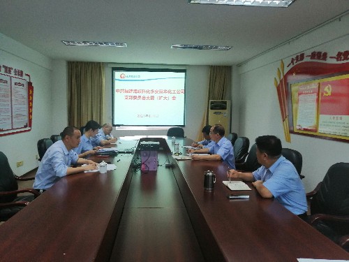 永安雙華公司鄧焱珍：永安雙華公司黨支部專(zhuān)題部署意識形態(tài)工作~1.jpg